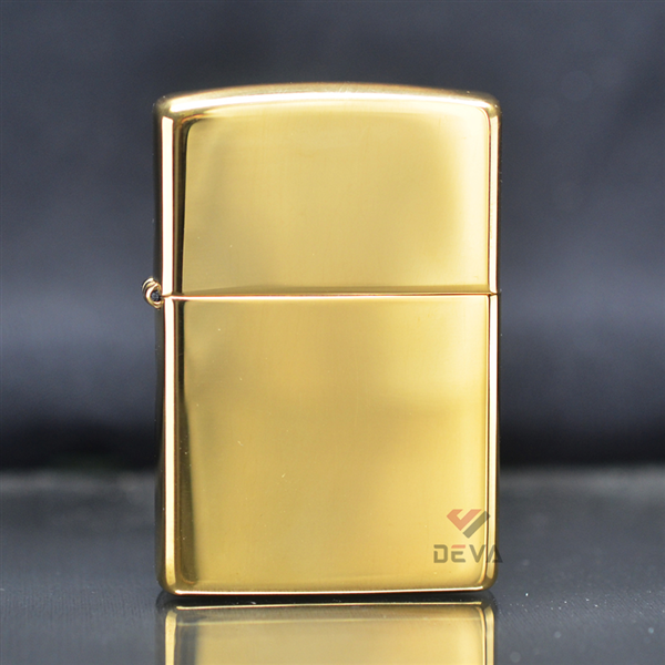 Bật lửa Zippo Mỹ vàng trơn bóng Z59